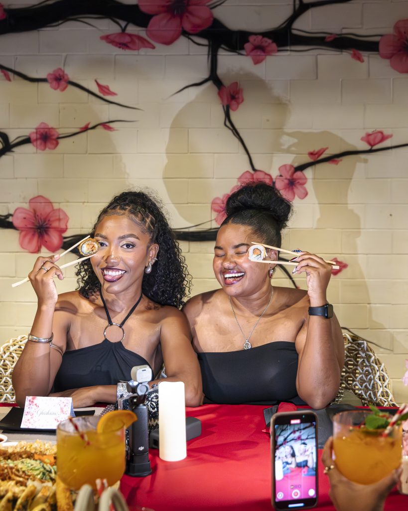 Girls night at Sakura by Papagayo